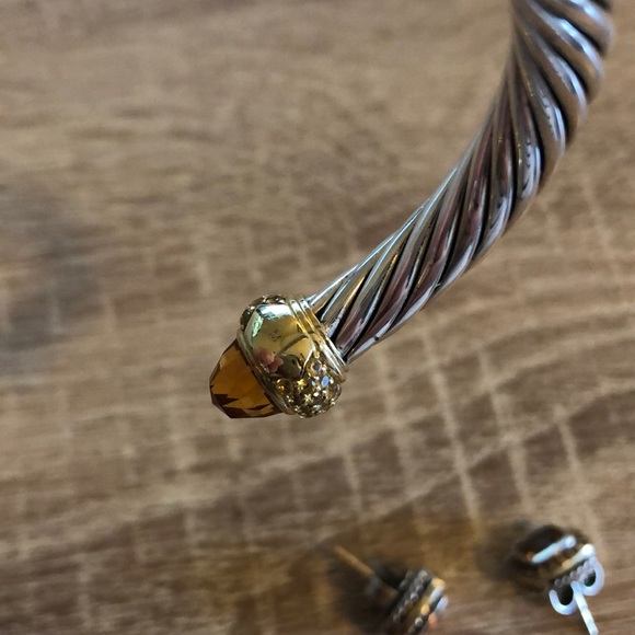 Very Rare David Yurman Cable Candle Cuff - Picture 3 of 8